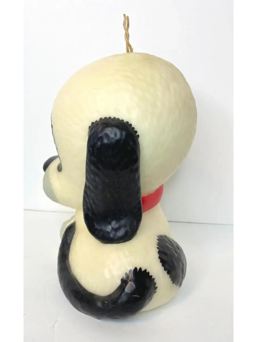 WICKS'N'STICKS   WANNA PET  Dog Large Candle Vintage 1984